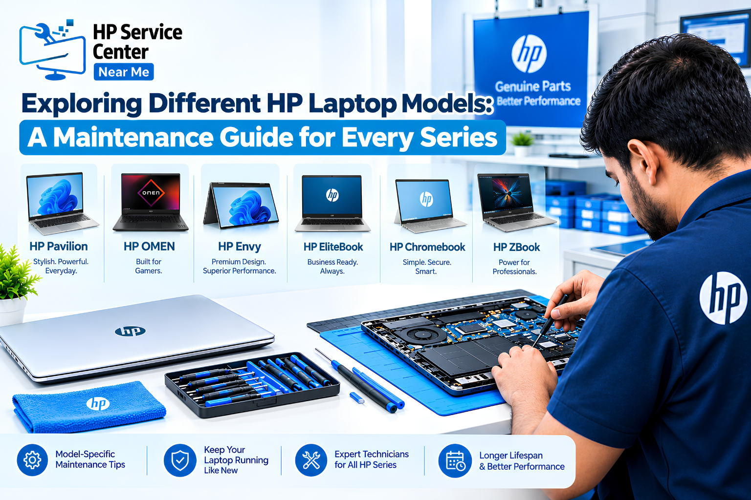Exploring Different HP Laptop Models: A Maintenance Guide for Every Series