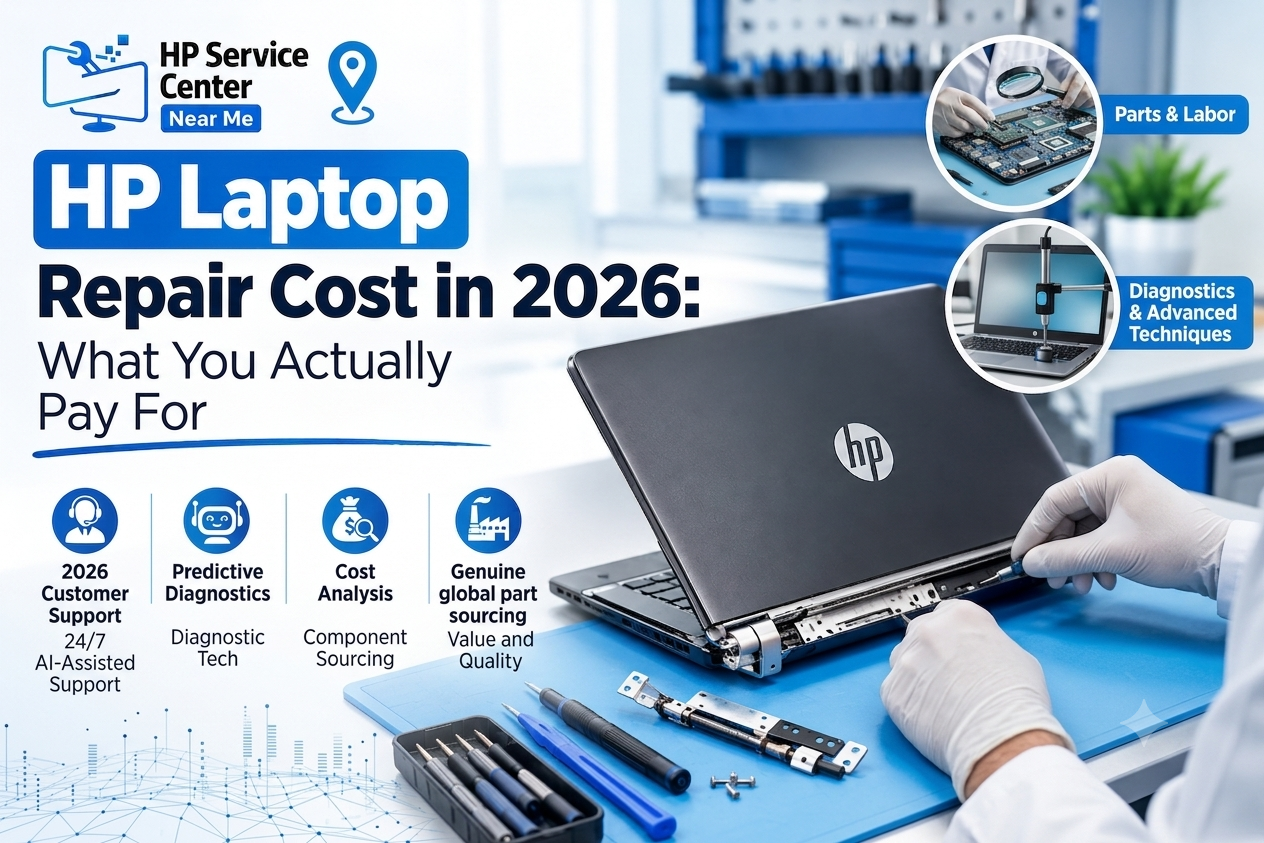 HP Laptop Repair Cost in 2026: What You Actually Pay For